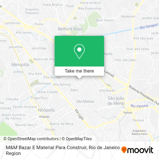M&M Bazar E Material Para Construir map