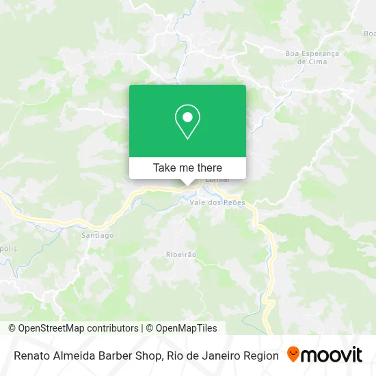 Renato Almeida Barber Shop map