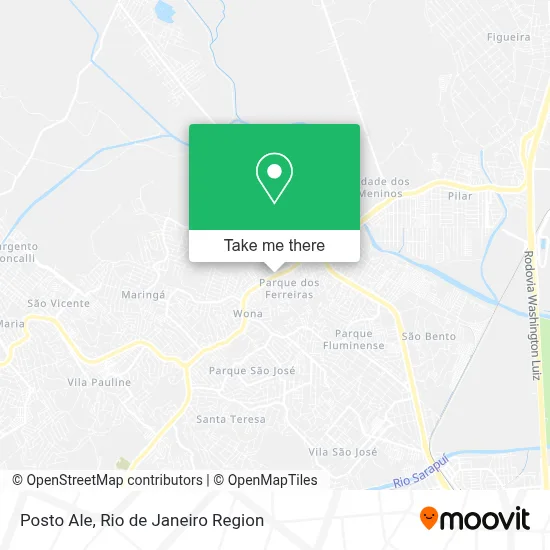Posto Ale map