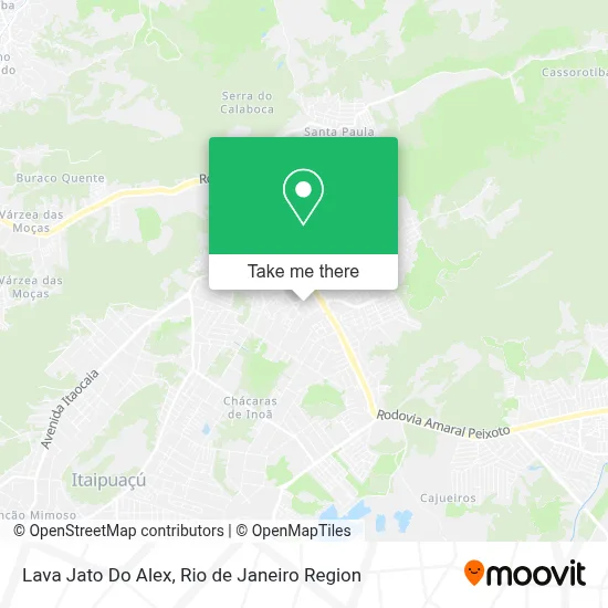 Lava Jato Do Alex map