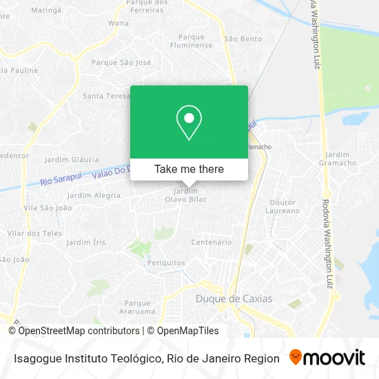 Isagogue Instituto Teológico map