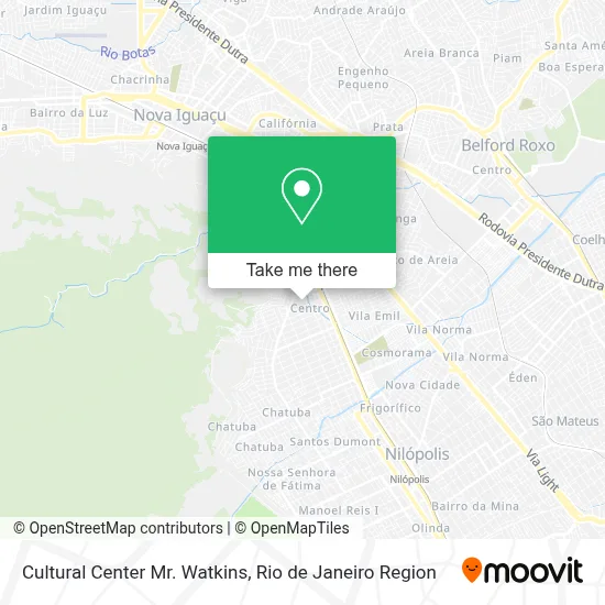 Cultural Center Mr. Watkins map