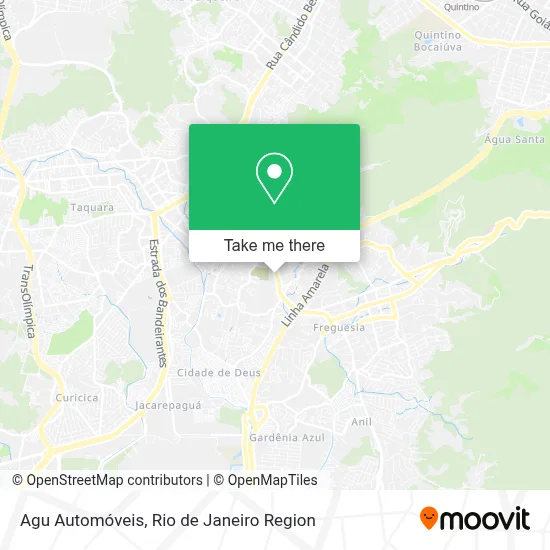 Agu Automóveis map