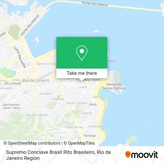 Supremo Conclave Brasil Rito Brasileiro map