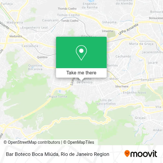 Bar Boteco Boca Miúda map