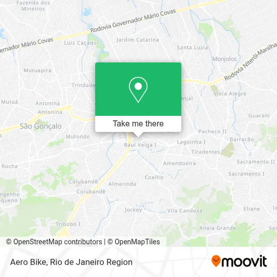 Aero Bike map