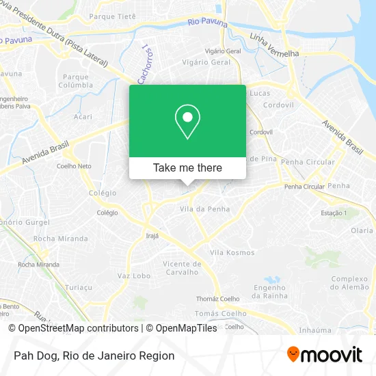 Pah Dog map