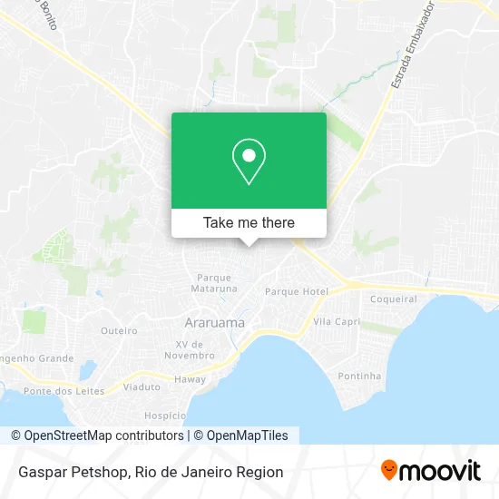 Gaspar Petshop map