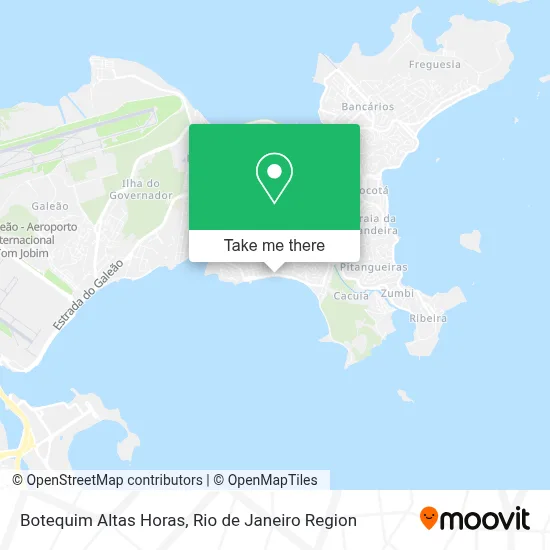 Botequim Altas Horas map