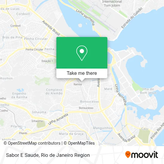 Sabor E Saude map