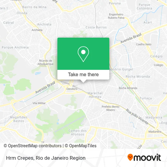 Hrm Crepes map