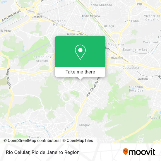 Rio Celular map