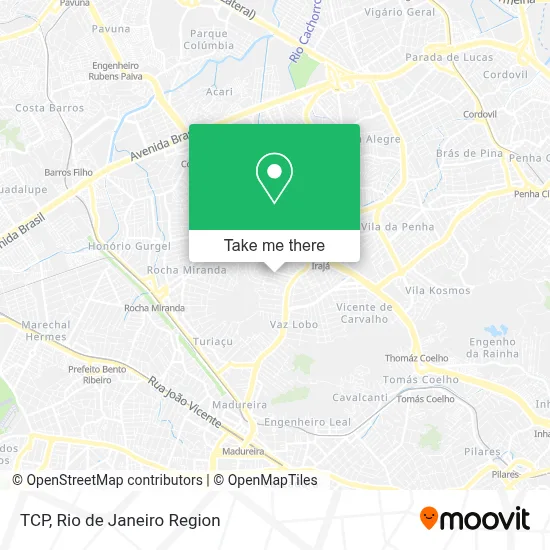 Tcp map