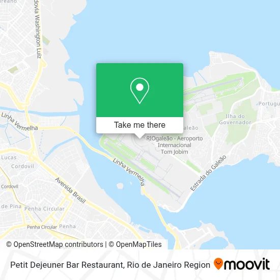 Petit Dejeuner Bar Restaurant map