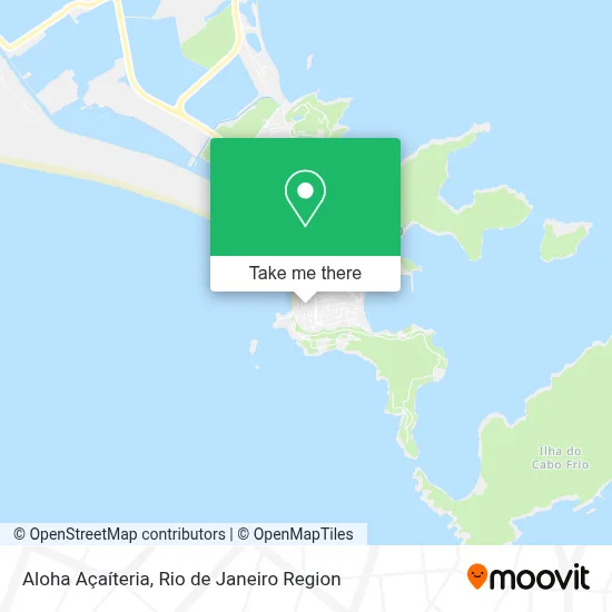 Aloha Açaíteria map