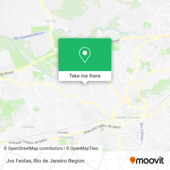 Jvs Festas map