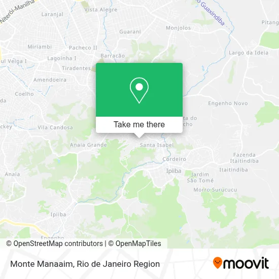Monte Manaaim map
