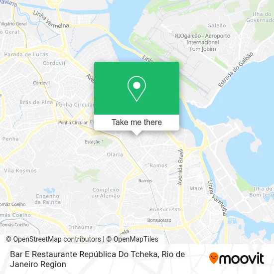 Bar E Restaurante República Do Tcheka map