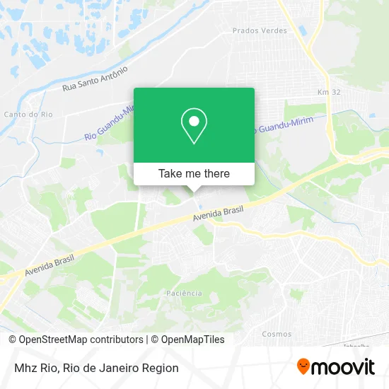 Mhz Rio map