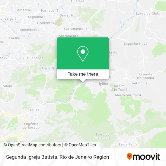 Segunda Igreja Batista map