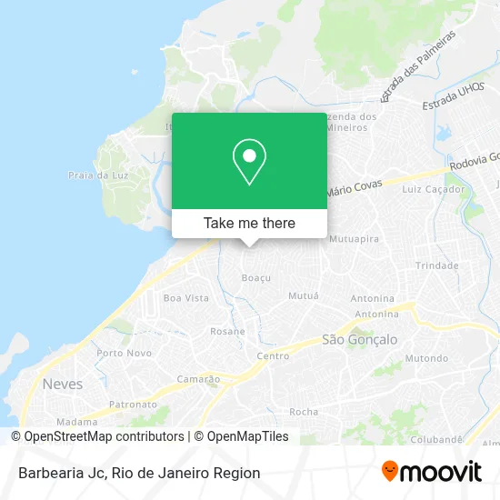Barbearia Jc map