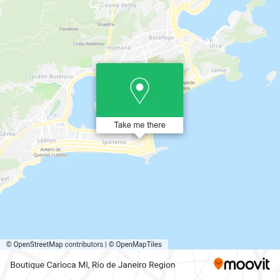 Boutique Carioca Ml map