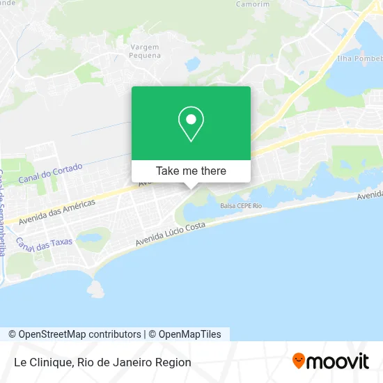 Le Clinique map