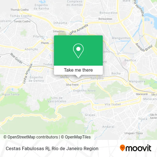 Cestas Fabulosas Rj map