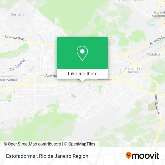 Estofadormar map