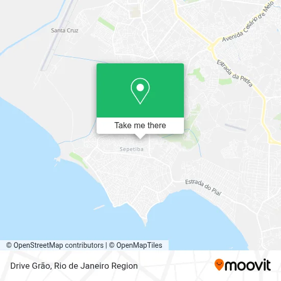 Drive Grão map