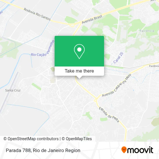 Parada 788 map
