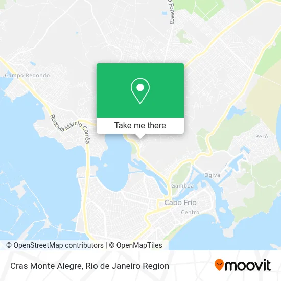 Cras Monte Alegre map