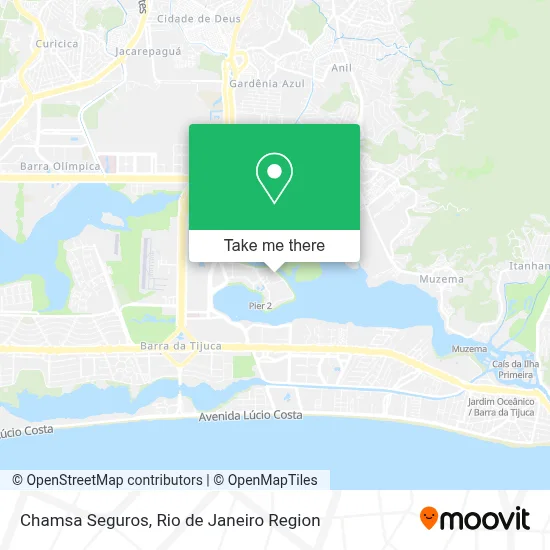 Chamsa Seguros map