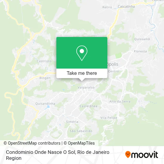 Condominio Onde Nasce O Sol map