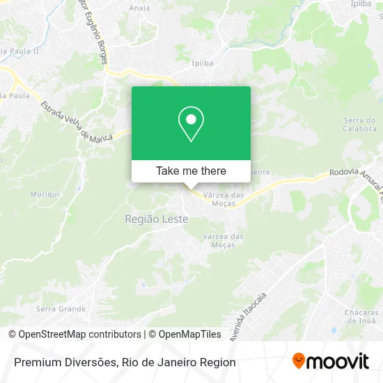 Premium Diversões map