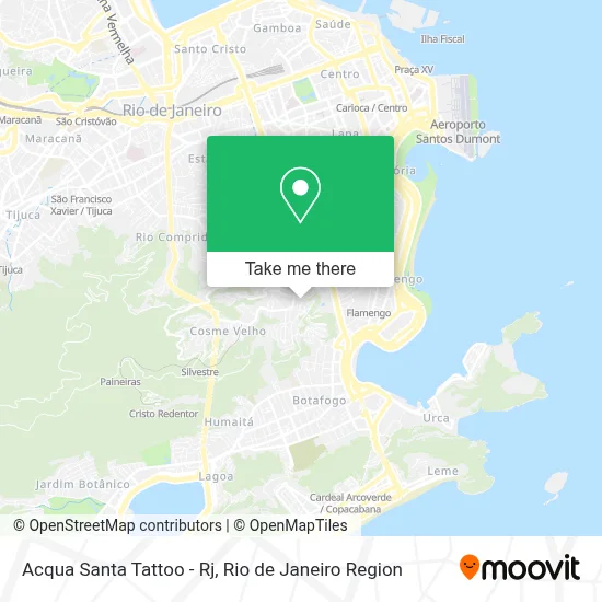 Acqua Santa Tattoo - Rj map