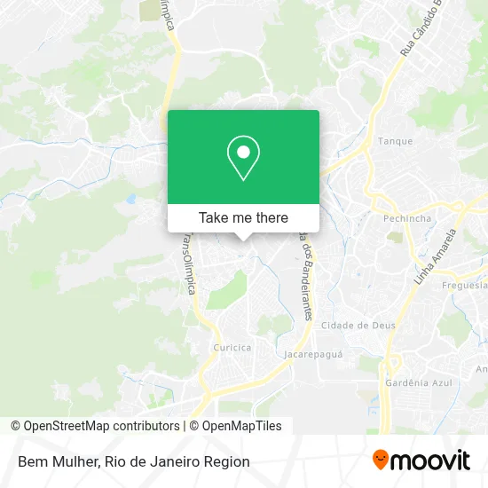 Bem Mulher map