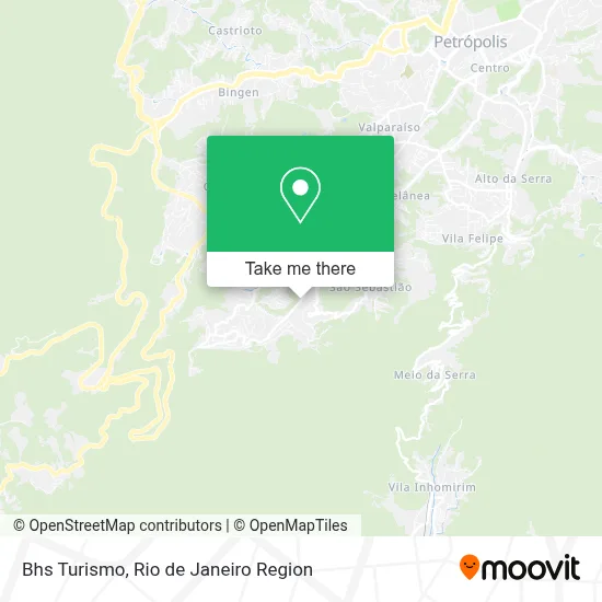Bhs Turismo map