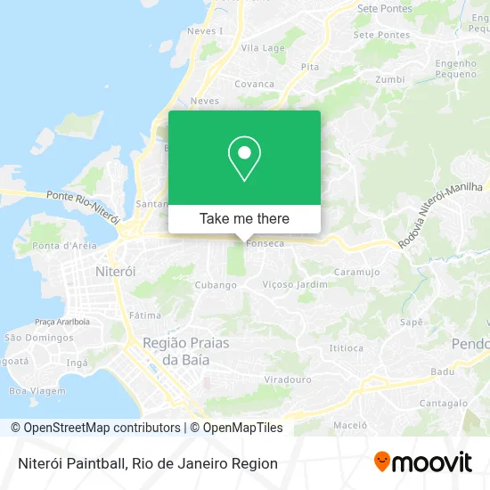 Niterói Paintball map