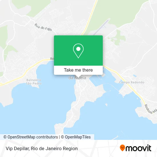 Vip Depilar map