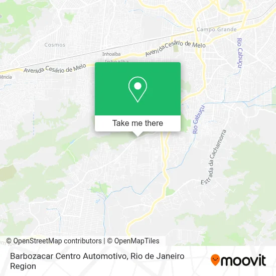Barbozacar Centro Automotivo map
