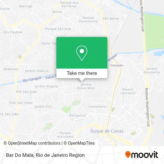 Bar Do Mala map
