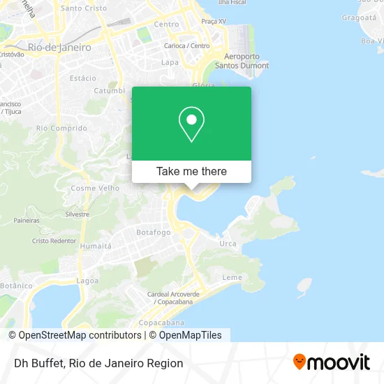 Dh Buffet map
