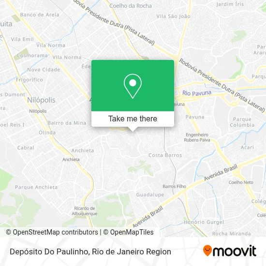 Depósito Do Paulinho map