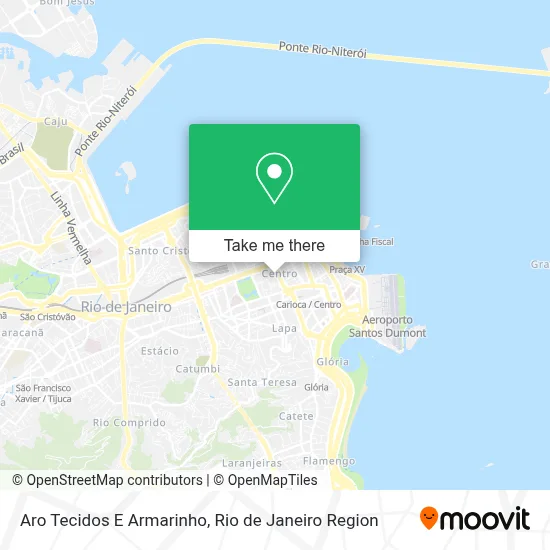 Aro Tecidos E Armarinho map