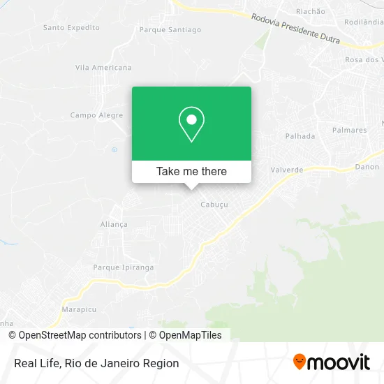 Real Life map