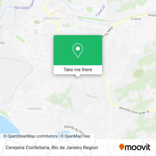 Cerejeira Confeitaria map