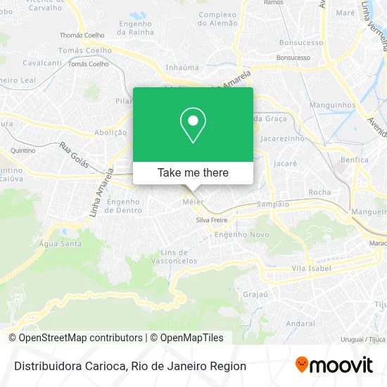 Distribuidora Carioca map
