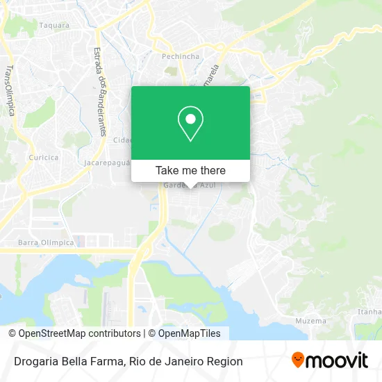 Drogaria Bella Farma map