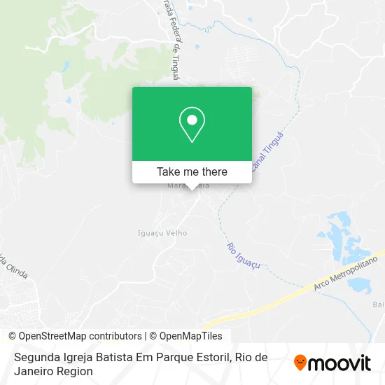 Segunda Igreja Batista Em Parque Estoril map